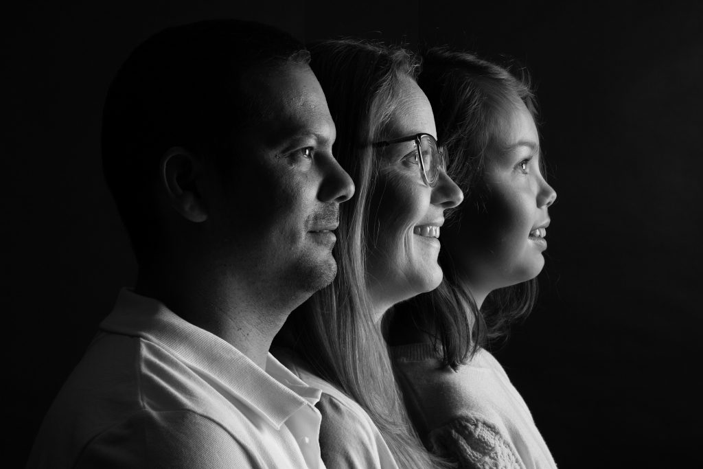 seance photo de famille sur auray